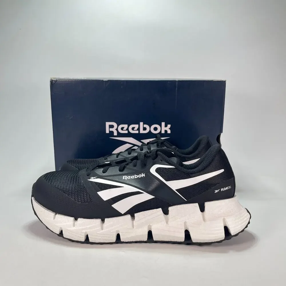 Reebok FloatZig Black White Athletic Comfort Work Shoes RB3033 Men's Size 9.5M